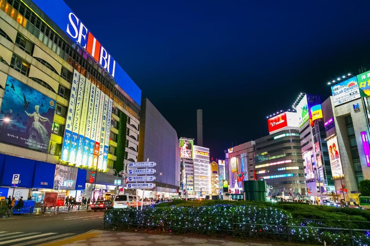 Ikebukuro Center# Ikebukuro 5min Walk#池袋中心地带# 池袋车站步行5分#无限制wifi #204 *